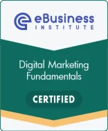 Digital Marketing Fundamentals Certificate eBusiness for Ridge Web Solutions