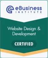 Website Design Certificate eBusiness Institute for Ridge Web Solutions